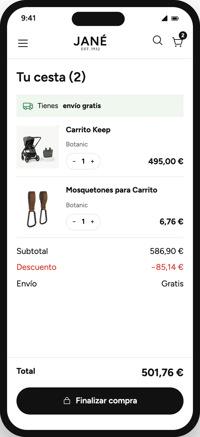 Cesta móvil