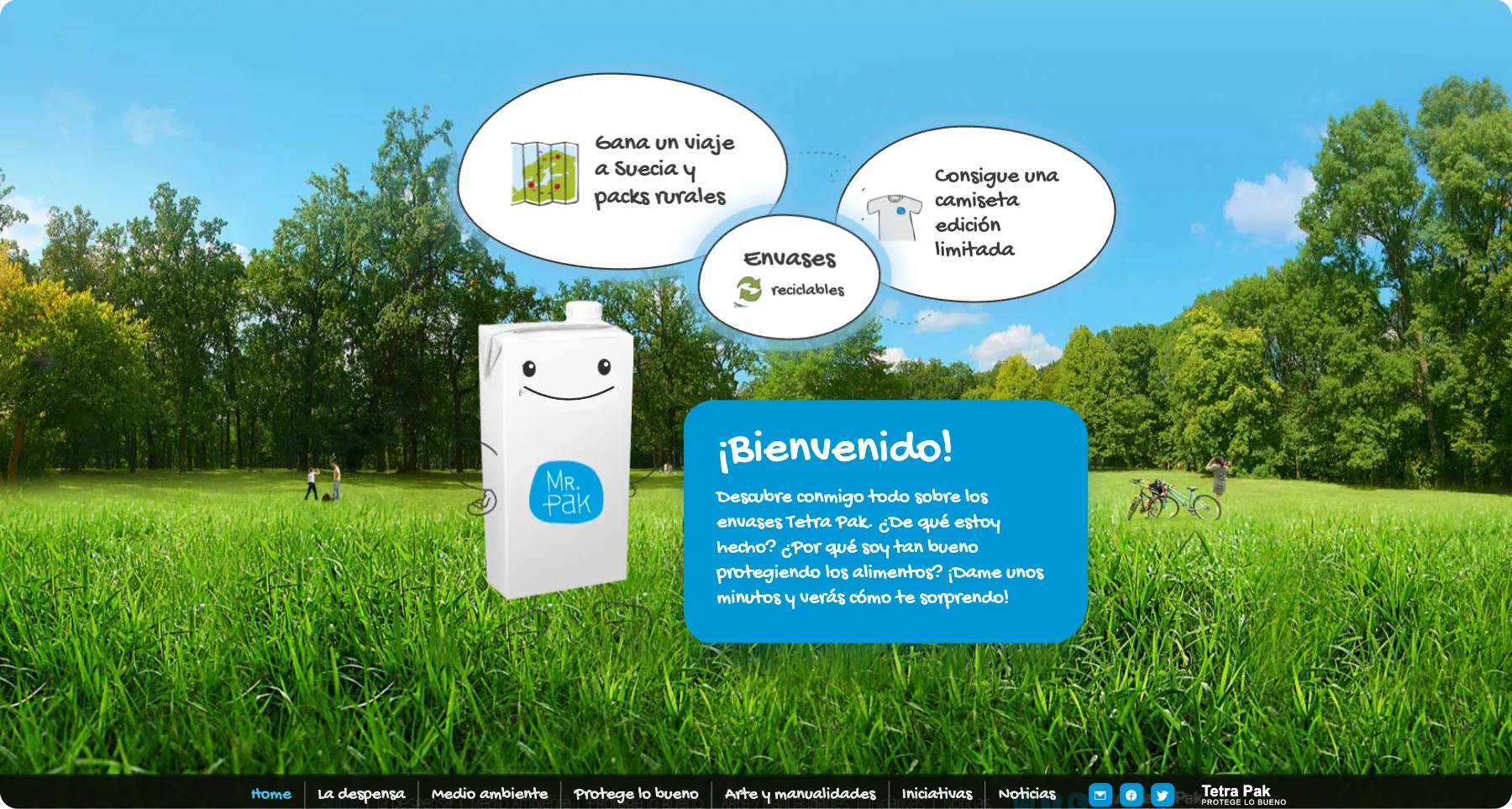 Portada · bienvenida